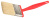 Кисть плоская ЗУБР "БСГ-50", с быстросъемной головой, натуральная щетина, пластмассовая ручка, 75мм