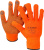 Перчатки утепленные Ангара, акриловые, с защитой от скольжения, 10класс, сигнальный цвет, L-XL, ЗУБР