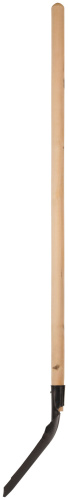 Лопата совковая плоская, с деревянным черенком  225х270х1430 мм