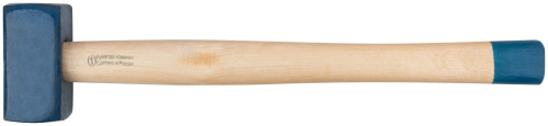 Кувалда кованая в сборе, деревянная эргономичная ручка 6,5 кг