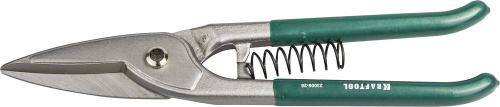 Ножницы по металлу BERLINER цельнокованые, длинный прямой рез, 260 мм, KRAFTOOL