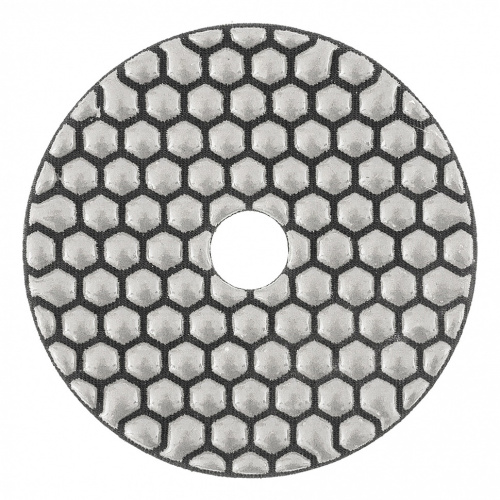 Алмазный гибкий шлифовальный круг, 100мм, P1500, сухое шлифование, 5шт Matrix 73505