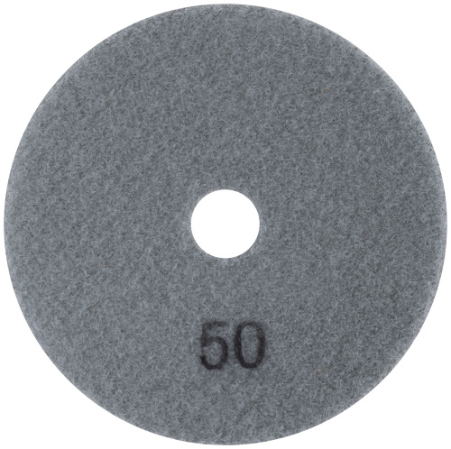 Алмазный гибкий шлифовальный круг АГШК (липучка), сухое шлифование, 100 мм,  Р 50