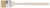 Кисть радиаторная, натуральная светлая щетина, деревянная ручка 2,5" (63 мм)