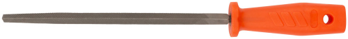 Напильник, пластиковая ручка, трехгранный 200 мм 42676