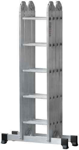 Лестница-трансформер алюминиевая, 4 секции х 5 ступеней, вес 13,2 кг