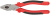 Плоскогубцы комбинированные "Стандарт" красно-черные пластиковые ручки, полированная сталь 200 мм