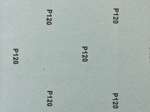 Лист шлифовальный ЗУБР "СТАНДАРТ" на бумажной основе, водостойкий 230х280 мм, Р120, 5шт