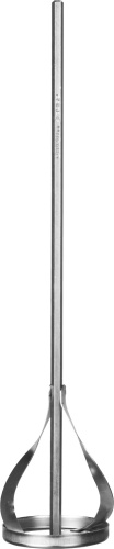 Миксер ЗУБР "ПРОФЕССИОНАЛ" для красок, шестигранный хвостовик, оцинкованный 80х400 мм
