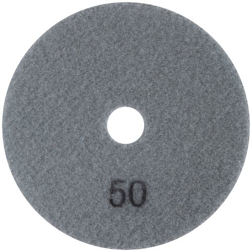 Алмазный гибкий шлифовальный круг АГШК (липучка), влажное шлифование, 100 мм,  Р 50