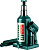 Домкрат гидравлический бутылочный "Double Ram", сварной, телескопический, 4т, 170-420 мм, KRAFTOOL