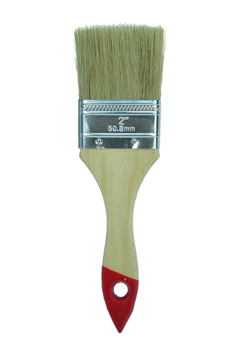 9040-36-050C Кисть плоская Standard 2" (50мм), натуральная щетина, деревянная ручка, Союз