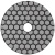 Алмазный гибкий шлифовальный круг АГШК (липучка), сухое шлифование, 100 мм, Р1500