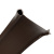 Бордюр "Лента", 10х1000 см, полиэтиленовый, коричневый, Россия Сибртех