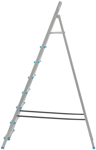 Лестница-стремянка стальная, 8 ступеней, вес 8,85 кг
