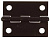 Петля дверная STAYER "MASTER" универсальная, цвет коричневый, 50 мм 