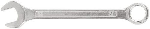 Ключ комбинированный, цинковое покрытие 21 мм