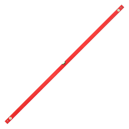 Уровень алюминиевый "Red", коробчатый корпус, фрезеров. грань, 3 акриловых глазка, 2000мм, РемоКолор