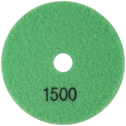 Алмазный гибкий шлифовальный круг АГШК (липучка), сухое шлифование, 100 мм, Р1500