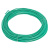 Проволока для подвязки,стальная в ПВХ (зелёный) 25 м , внутр. 1,6 мм / внеш. 3,0 мм Сибртех