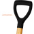 Лопата "ФАВОРИТ" штыковая прямоугольная, деревянный черенок, с рукояткой, ЗУБР Профессионал