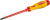 Отвертка KRAFTOOL, высоковольтная, Cr-Mo-V стержень, маслобензостойкая рукоятка, SL, 5, 5х125мм