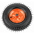 Колесо пневматическое усиленное, шина 8PR, 4.00-8 D400 мм, внутренний диаметр подшипника 12 мм, длин