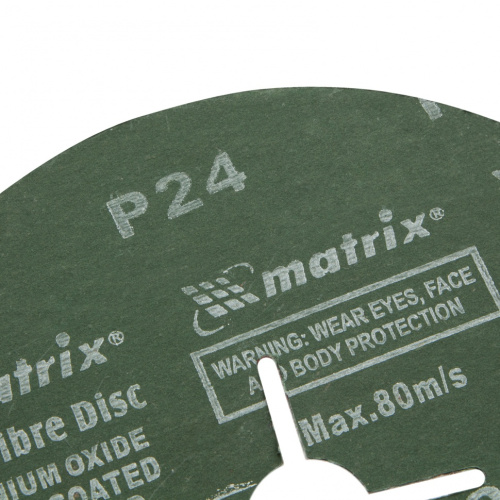Круг фибровый, Р 24, 180 х 22mm, 5шт. Matrix