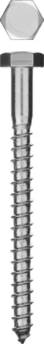 Шурупы ШДШ с шестигранной головкой (DIN 571), 70 х 8 мм, 60 шт, ЗУБР