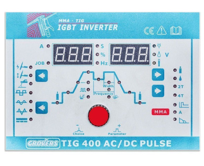 Аргонодуговой сварочный аппарат TIG 400 AC/DC PULSE GROVERS