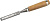 Стамеска-долото "СТ 500" с деревянной ручкой, хромованадиевая, 18 мм, ЗУБР