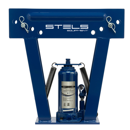 Трубогиб гидравлический, 8 т, в комплекте с башмаками 1/2"–1",пласт. кейс. Stels