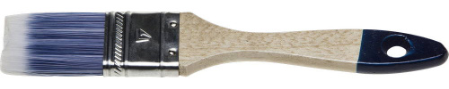 Кисть плоская STAYER "AQUA-STANDARD", искусственная щетина, деревянная ручка, 38 мм 